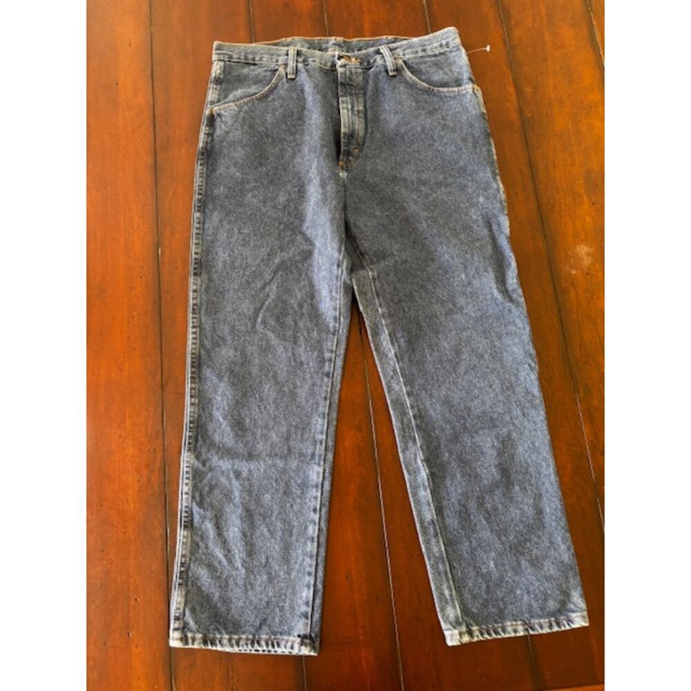 Rustler Jeans Men 36x29 Regular Fit NWT Heavyweight Denim Straight Leg Workwear